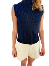 Serin Navy Sweater by Steve Madden