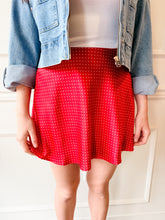Americana Dot Mini Skirt