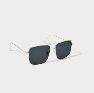 Marseille Sunglasses in Gold by Katie Loxton