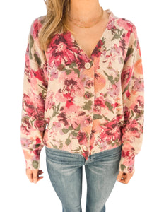 Beautifully Blossomed Floral Cardigan