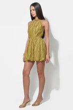 Shelley Bubble Satin Mini Dress by Adelyn Rae