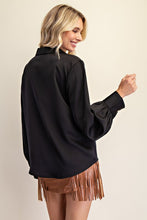 Chic Hour Satin Blouse