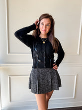 Saidee Black Sweater Cardigan by Steve Madden