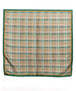 Plaid Printed Silky Bandana Scarf