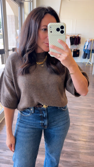 The Cashmere Club Sweater Chocolate by Habitual