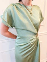 The Celeste Dress – Sage