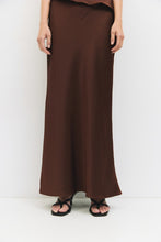 Elena Chocolate Midi Skirt