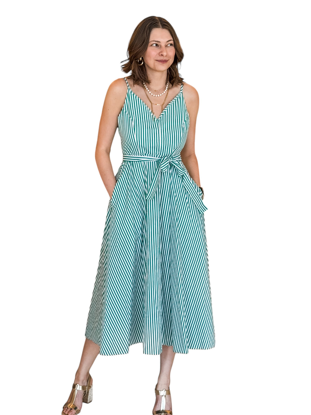 Summer is Here Striped Maxi
