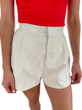 Precious White Patent Shorts