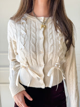 Saidee Cream Sweater Cardigan by Steve Madden
