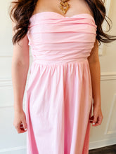 Blush Garden Midi Dress
