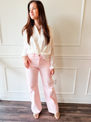 Effortless Chic Twist Blouse