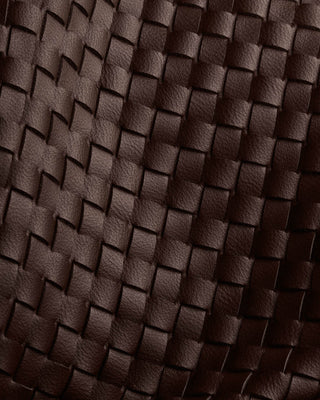 Nova Hand Woven Top Handle Chocolate with by Katie Loxton