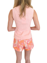 Priscilla Pink Multi Jacquard Shorts