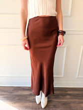 Elena Chocolate Midi Skirt