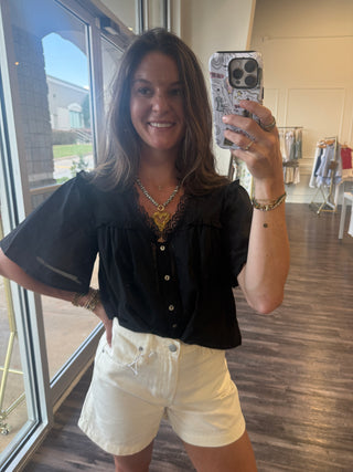 The Midnight Lace Blouse