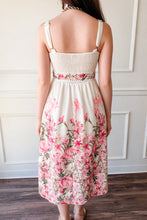 Remi Floral Belted Midi Dress