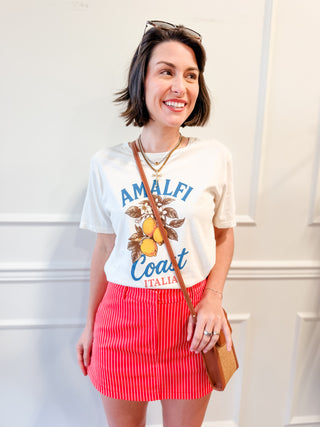 The Hamptons Stripe Skort