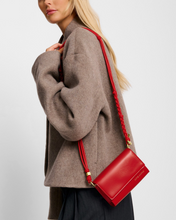 Arden Braided Red Mini Bag by Katie Loxton
