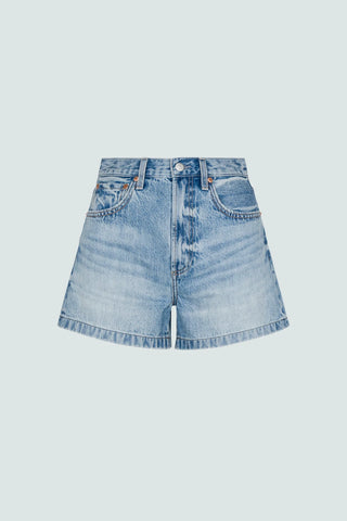 Pistola Saige High Rise A-Line Short -French Rivera