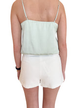 Sugar Breeze Linen White Skort