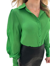 Fleetwood Festive Green Blouse