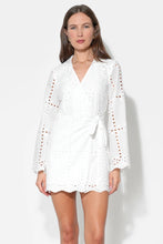 Bella Wrap Eyelet Dress by Adelyn Rae