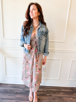 The Spring Romance Midi Dress