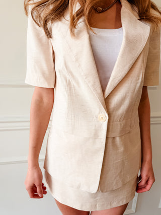 Habitual Effortlessly Polished Linen Blazer