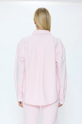 Pistola Elin Denim Shacket - Blush