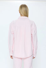 Pistola Elin Denim Shacket - Blush