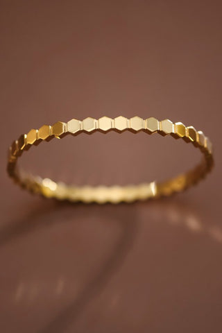Honeycomb Bangle