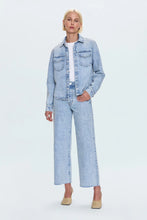 Thea Shrunken Denim Shacket