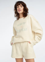 The Favorite Daughter Embroidered Sweat Short in Gardenia