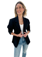 Stassi Black Blazer by Pistola