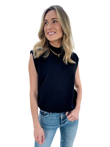 Black Beauty Sleeveless Sweater