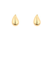 Puffy Teardrop Earrings