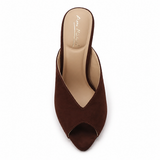 The Sienna Suede Mule