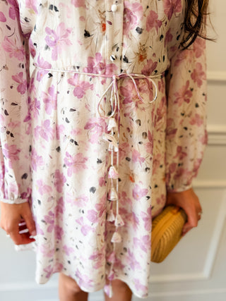 Valetta Floral Mini Dress by Lucy Paris