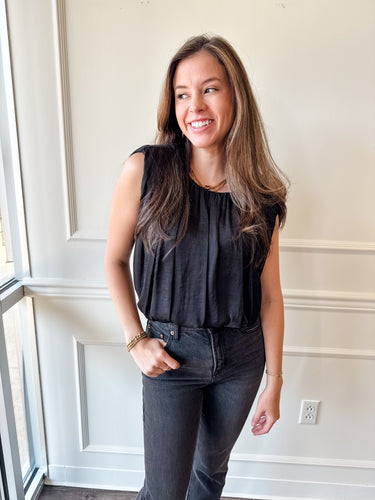 Milana Black Top by Steve Madden