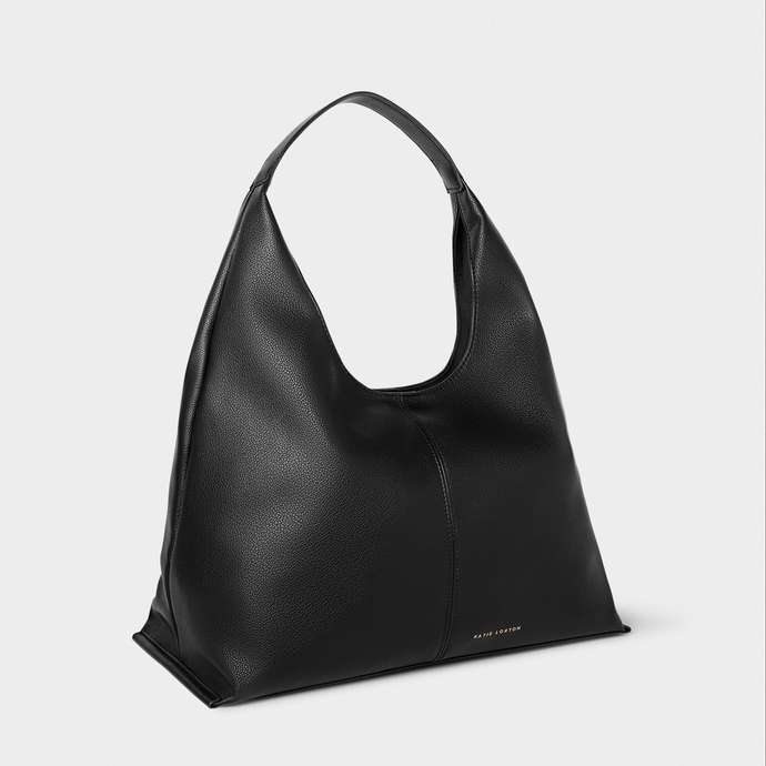 Laila Slouch Black Shoulder Bag by Katie Loxton