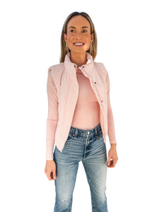 Paulina Pink Puffer Vest