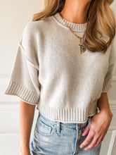 Emery Crop Sweater by Habitual
