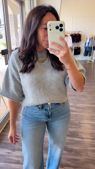 The Cashmere Club Sweater Grey by Habitual