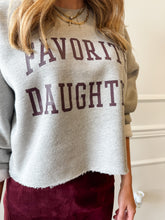 The Cropped Collegiate Sweatshirt by Favorite Daughter