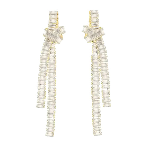 CZ Knit Earrings by Sahira