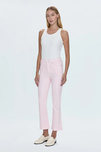 Lennon High Rise Boot Cut in Blush by Pistola