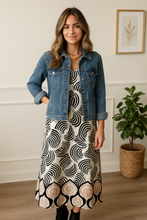 Palma Pattern Maxi Dress