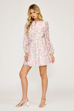 Valetta Floral Mini Dress by Lucy Paris