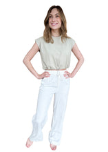 Venetia Cloud Linen Pants by Steve Madden